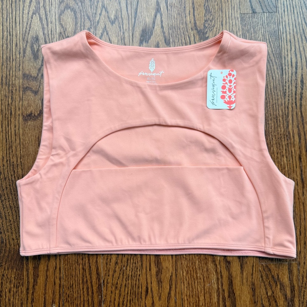 NEW Free People Movement Bra Top XL - Picture 2 of 7